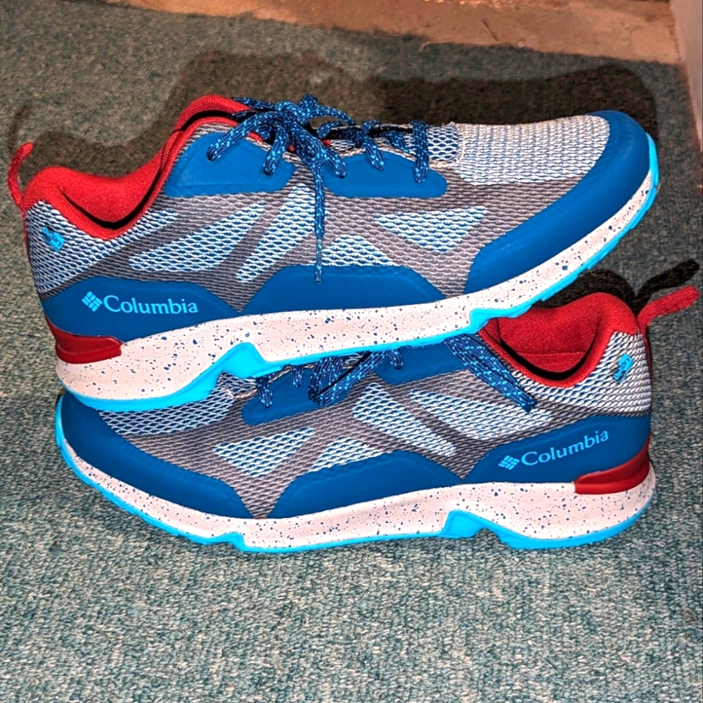 Columbia Vitesse Out-Dry Trail Shoe - Men'sSize 11 : Hiking Shoes Blue Grey